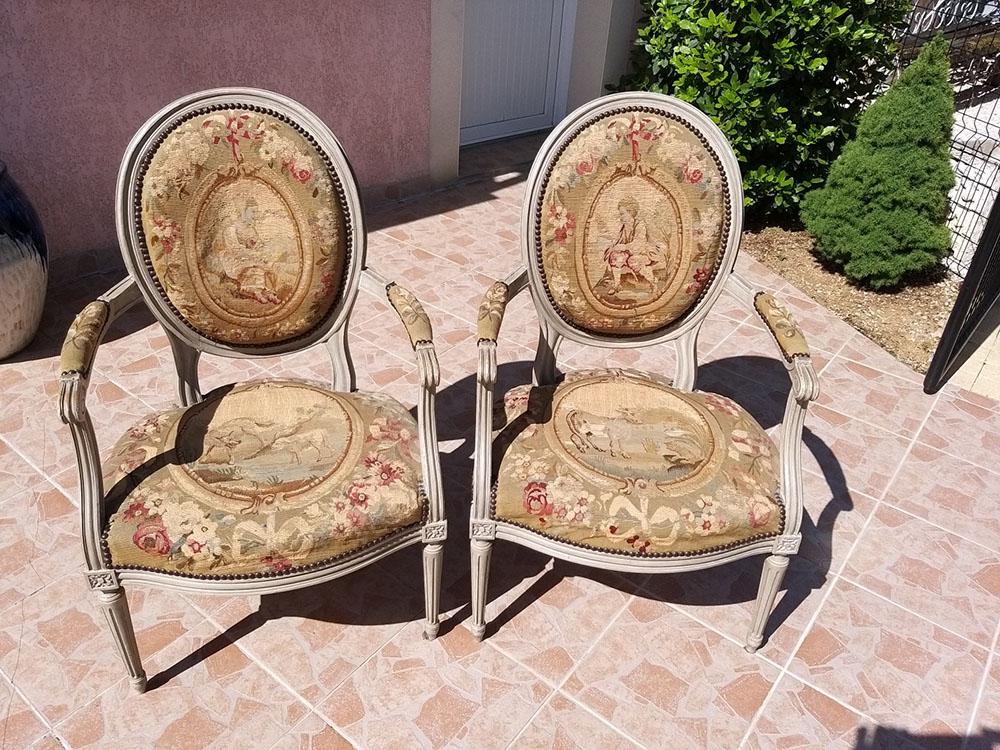 fauteuils Louis XVI