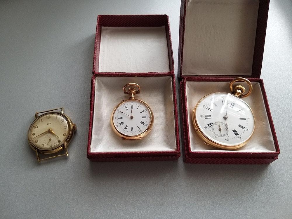 montre en or